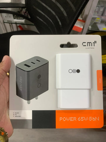 Nothing CMF 65W GaN 3 A Multiport Mobile Charger (Black)