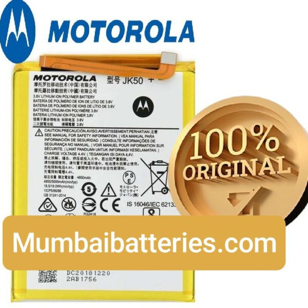 Original Motorola Moto E40 / Moto G9 / Moto E7 Plus / Moto E7 Power / Moto G8 Power Lite Battery JK50